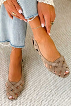 Lourdes | Sandalias trenzadas elegantes