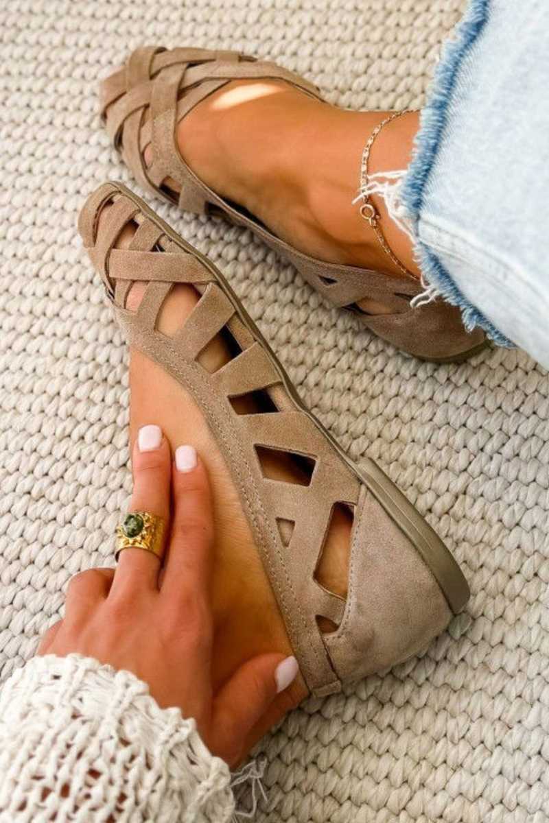 Lourdes | Sandalias trenzadas elegantes