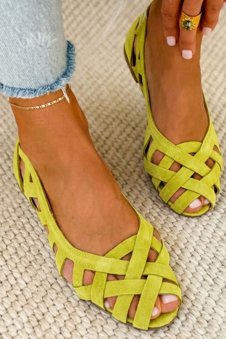 Lourdes | Sandalias trenzadas elegantes