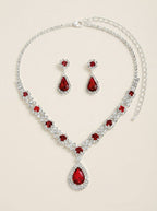 Véra - Elegante Set de Joyas de Cristal