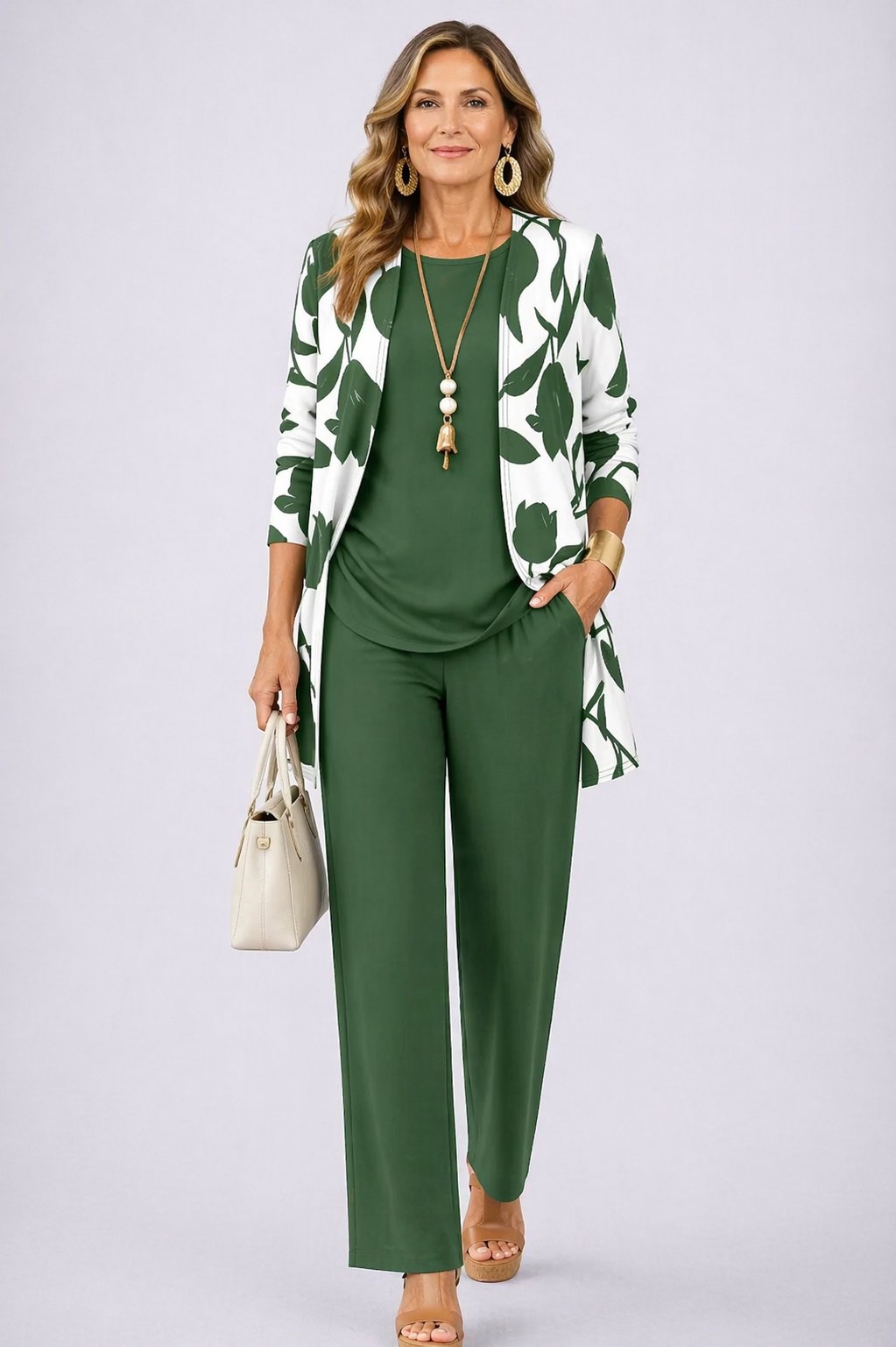 Mae | Conjunto de Tres Piezas Classic Elegance