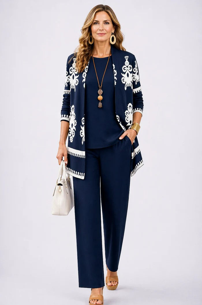Jenilyn | Conjunto de Tres Piezas Classic Elegance