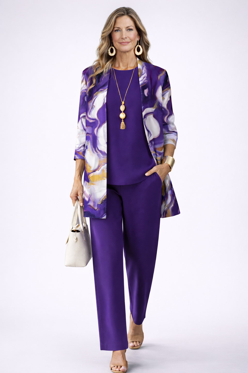 Vina | Conjunto de Tres Piezas Classic Elegance