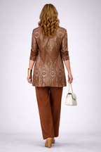 Leslie | Conjunto de Tres Piezas Classic Elegance