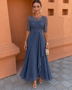 Candela Vestido Midi de Encaje