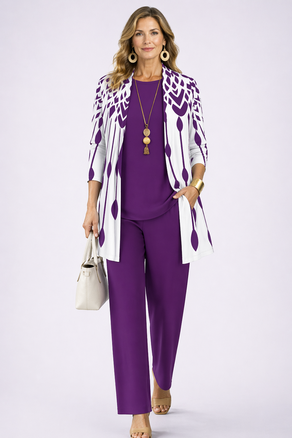 Lalaine | Conjunto de Tres Piezas Classic Elegance