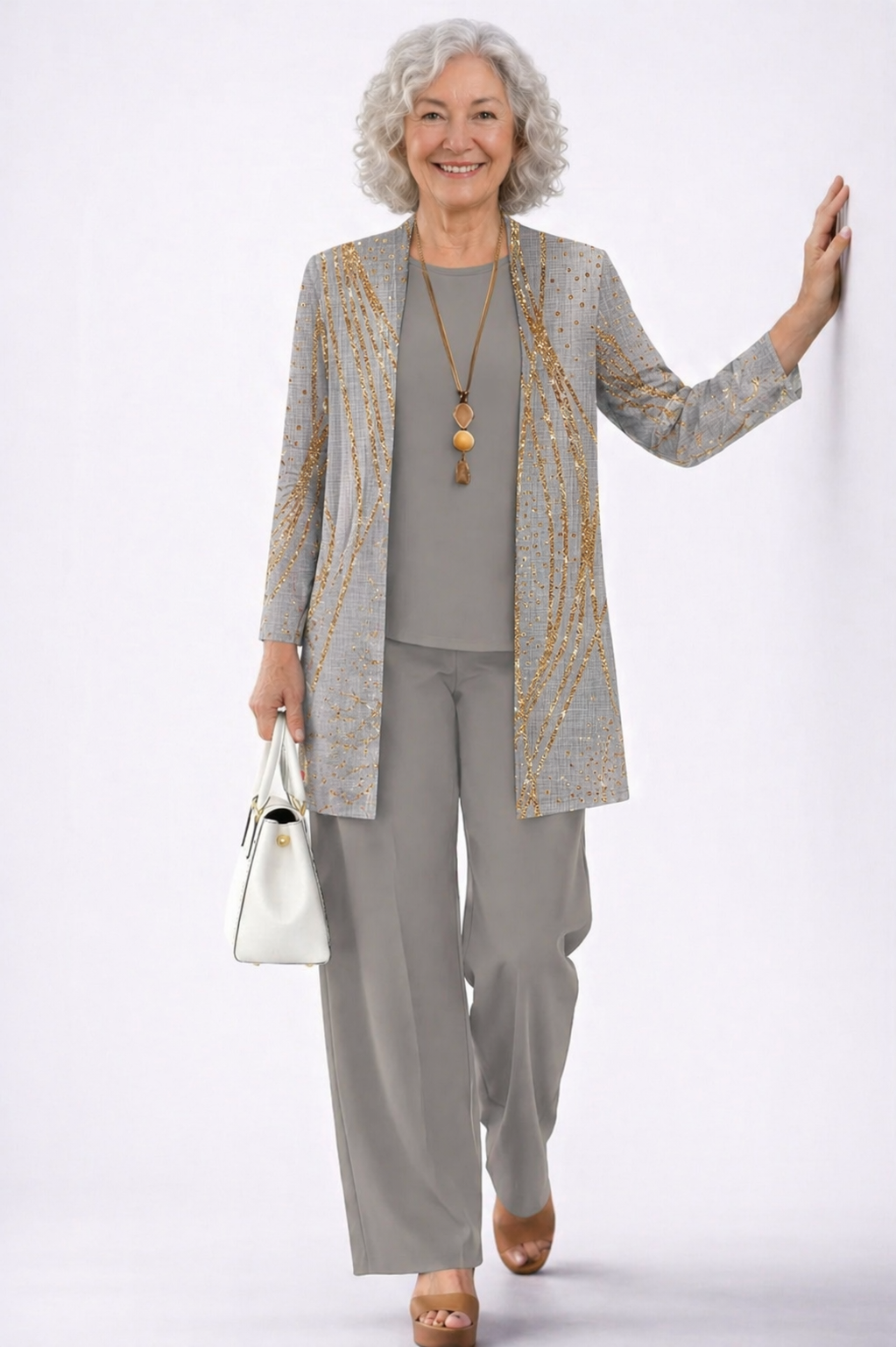 Ali | Conjunto de Tres Piezas Classic Elegance