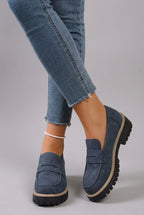 Ximena | Mocasines con plataforma