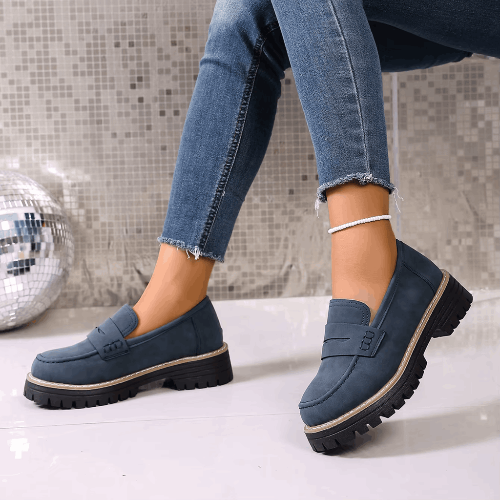 Ximena | Mocasines con plataforma