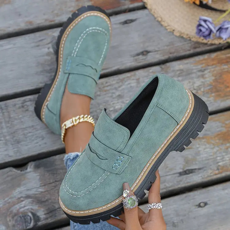 Ximena | Mocasines con plataforma