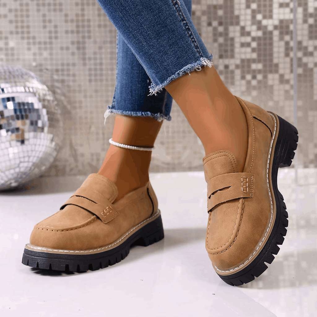 Ximena | Mocasines con plataforma