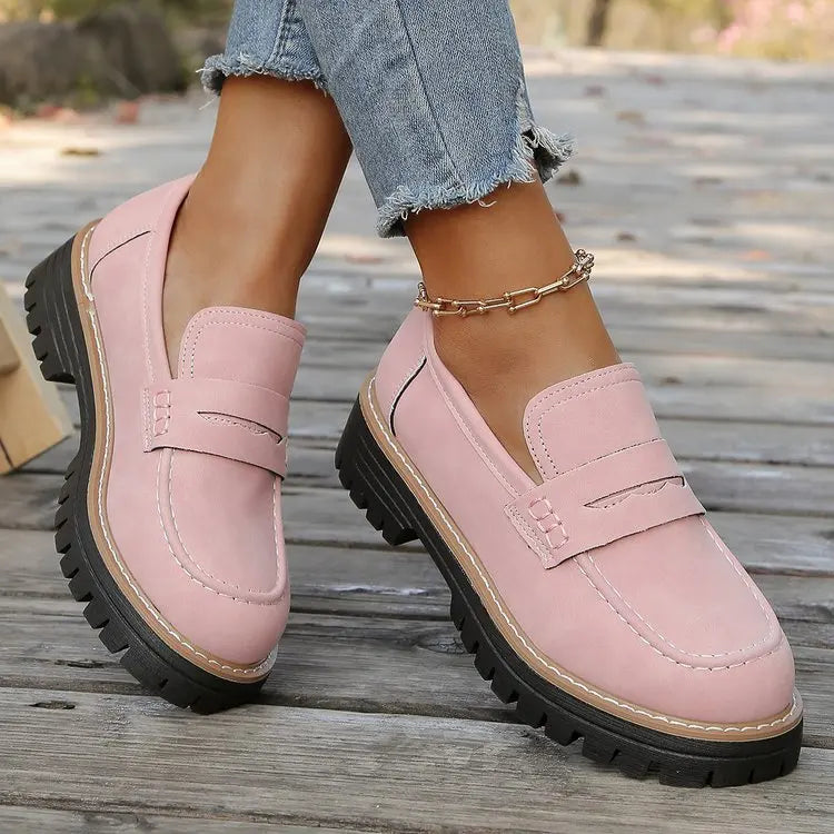 Ximena | Mocasines con plataforma