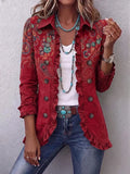 Fabiana | Chaqueta con Volantes Bohemia de Cachemira